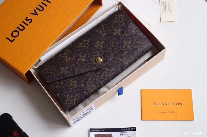 Official oldcobbler WALLET LOUIS VUITTON SARAH 0711